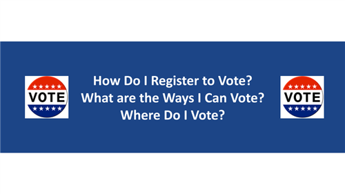 announcement of voting information